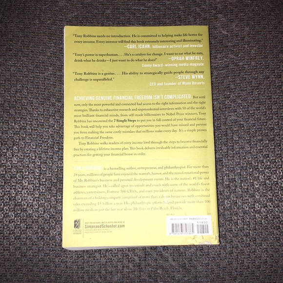 New York Times Best Seller “MONEY Master the Game” - Picture 2 of 2